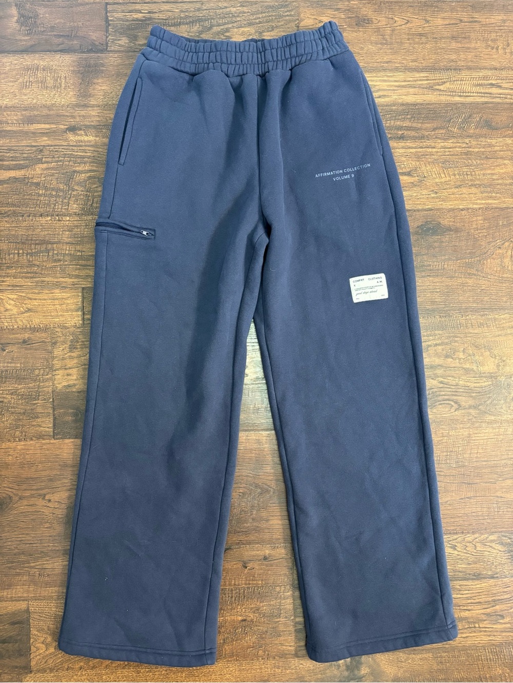 Men's Navy Comfrt Sweatpants Comfrt Affirmation Collection Volume 9 M